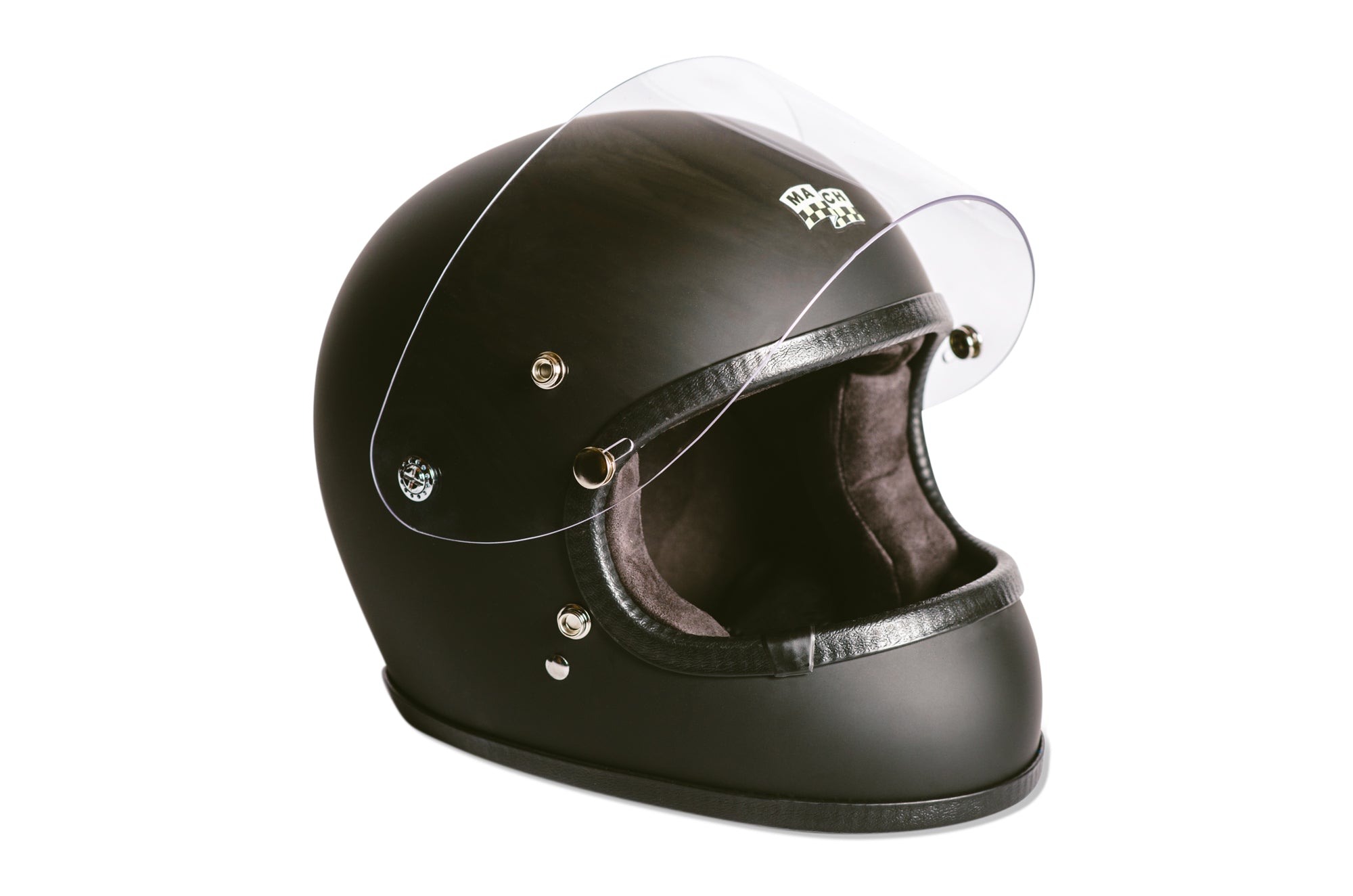Full Face Apollo - Mach 02 - Matte Flat Black