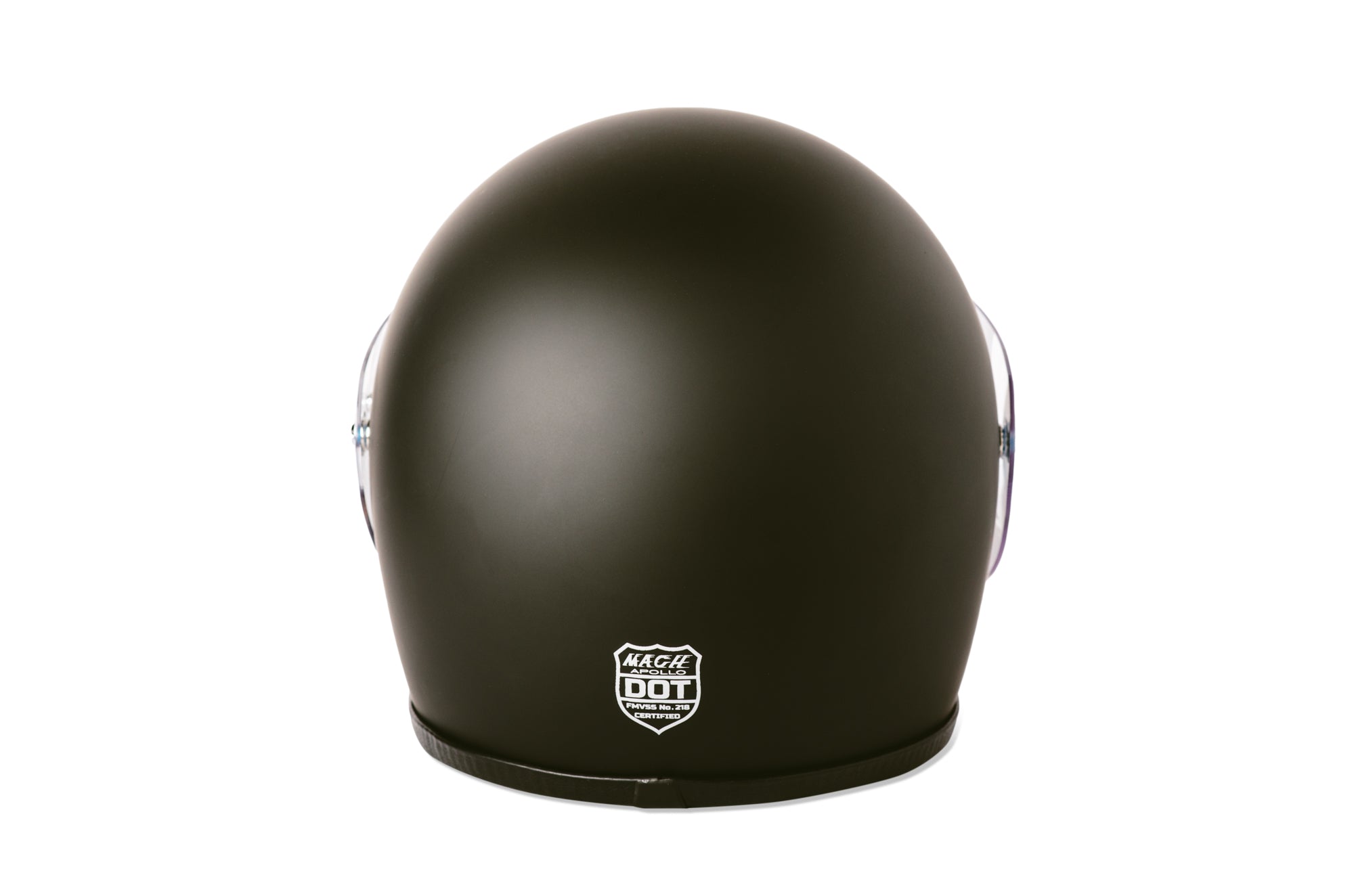 Full Face Apollo - Mach 02 - Matte Flat Black - Safety Helmet