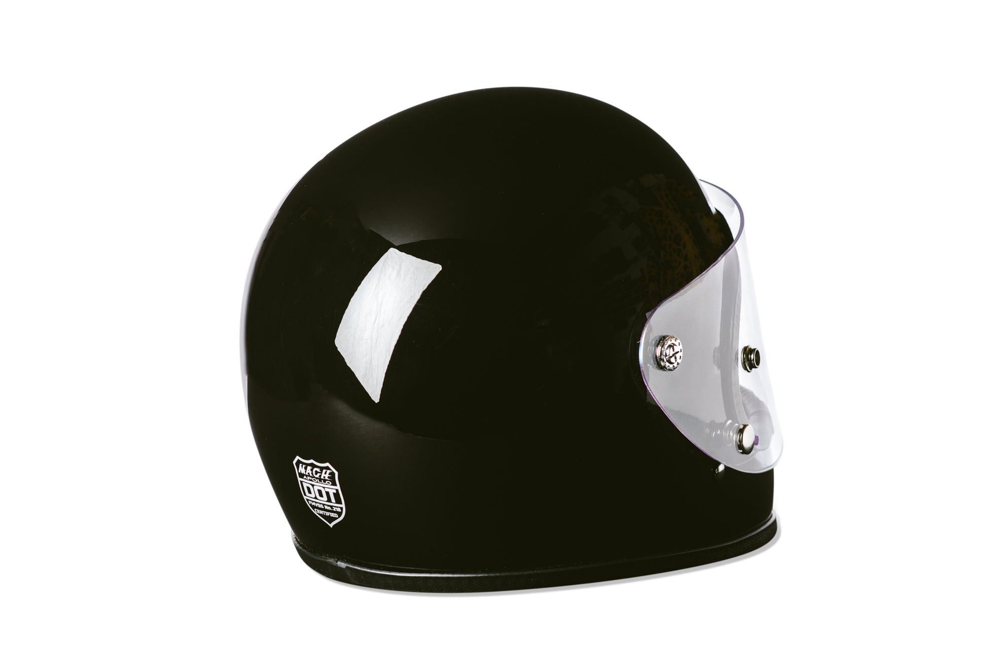 Full Face Apollo - Mach 02 - Gloss Black Full Face Apollo - Mach 02 - Gloss Black