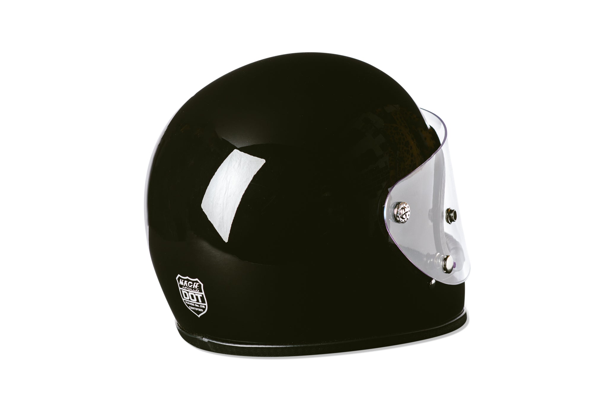 Full Face Apollo - Mach 02 - Gloss Black - Safety Helmet – McHal ...