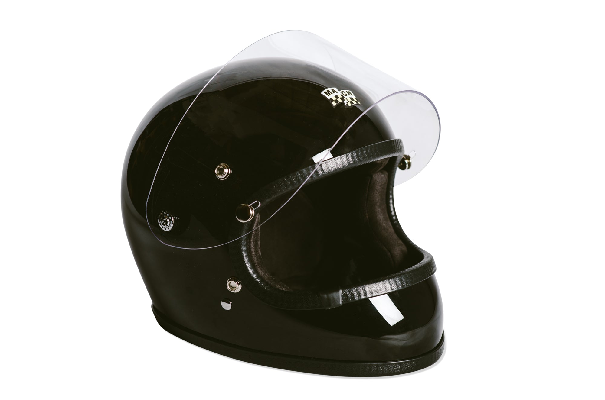 Full Face Apollo - Mach 02 - Gloss Black - Safety Helmet – McHal